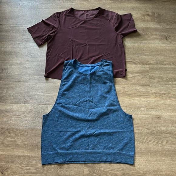lululemon athletica Tops - Lululemon set of two tops. Size 12.